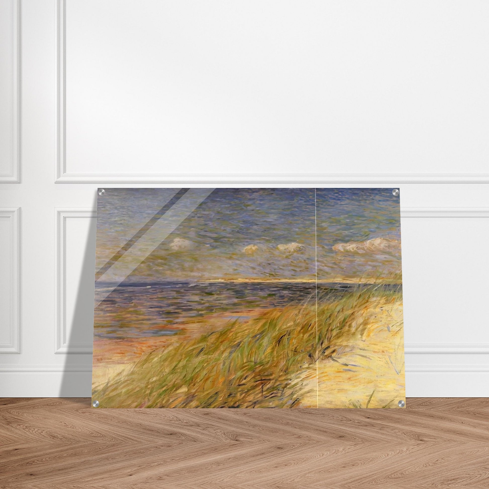 THE DUNES ZWIN KNOKKE 1887 - Theo van Rysselberghe Acrylic Print - 70x100 cm / 28x40″ inches