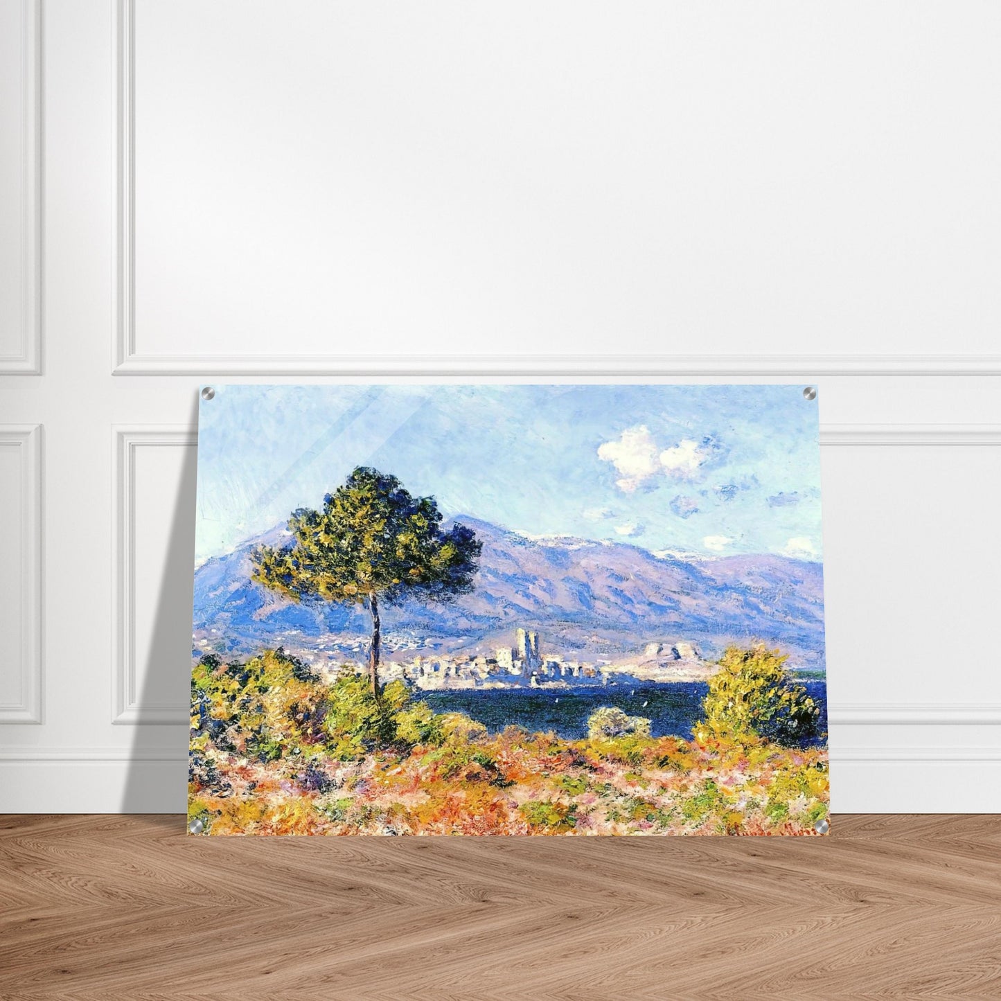 View of Antibes from the Plateau Notre-Dame - claude monet Acrylic Print - 70x100 cm / 28x40″ inches