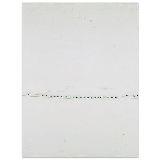 Mira Schendel - Untitled - 1965  75x100 cm / 30x40inches Fine Art Poster