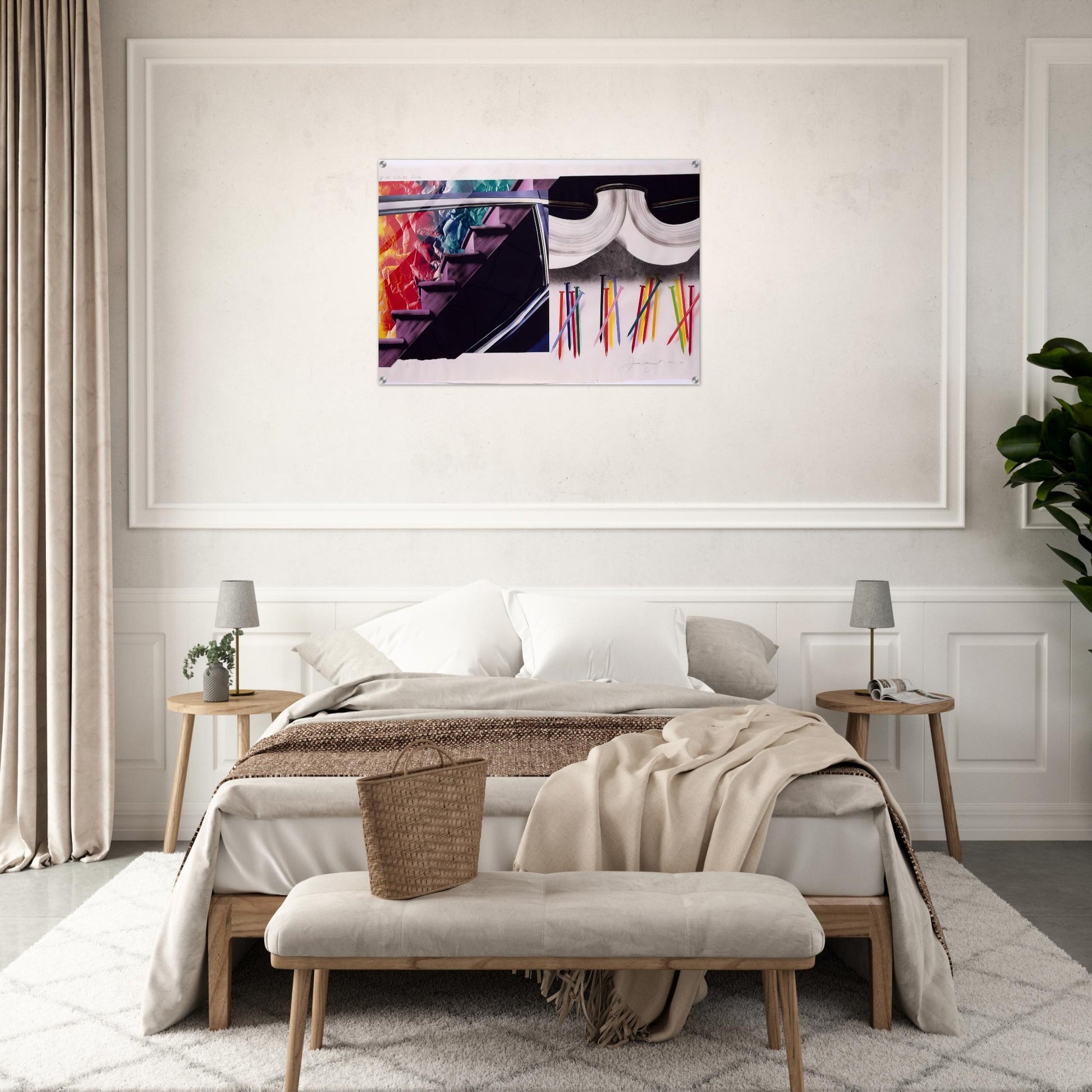 Off the Continental Divide - James Rosenquist Acrylic Print - 70x100 cm / 28x40″ inches | James Rosenquist Wall Art | James Rosenquist Prints