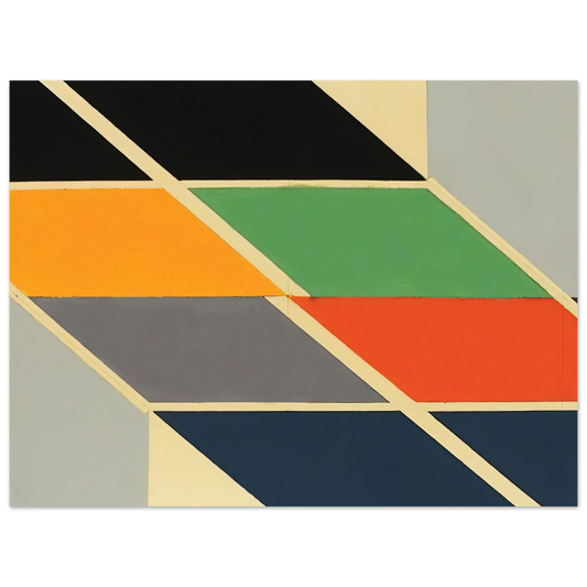 Larry Zox - Big Bang Series - 1966  75x100 cm / 30x40inches Fine Art Poster
