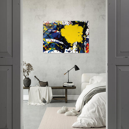 Untitled  SFP94-135  SFF 1805  - Sam Francis Acrylic Print - 70x100 cm / 28x40″ inches