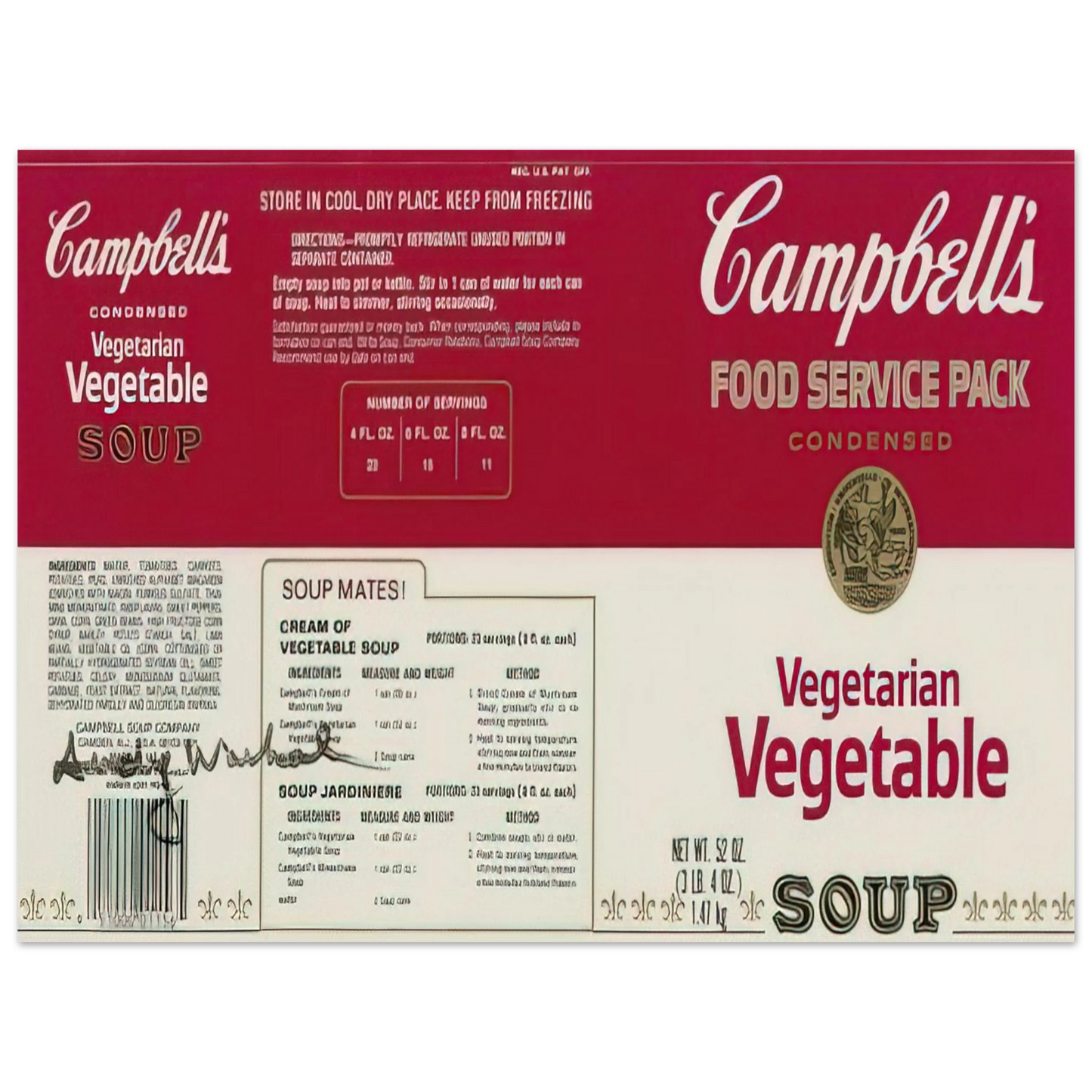 Andy Warhol - Campbell Soup Company Fine Art Poster