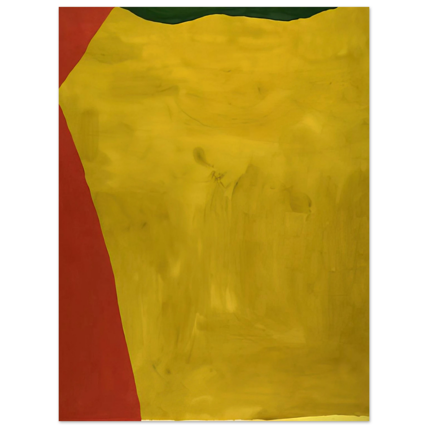 Helen Frankenthaler - Blessing of the Fleet - 1969 Wall art - 27x35 cm / 11x14 inches - Fine Art Poster-canvas - -