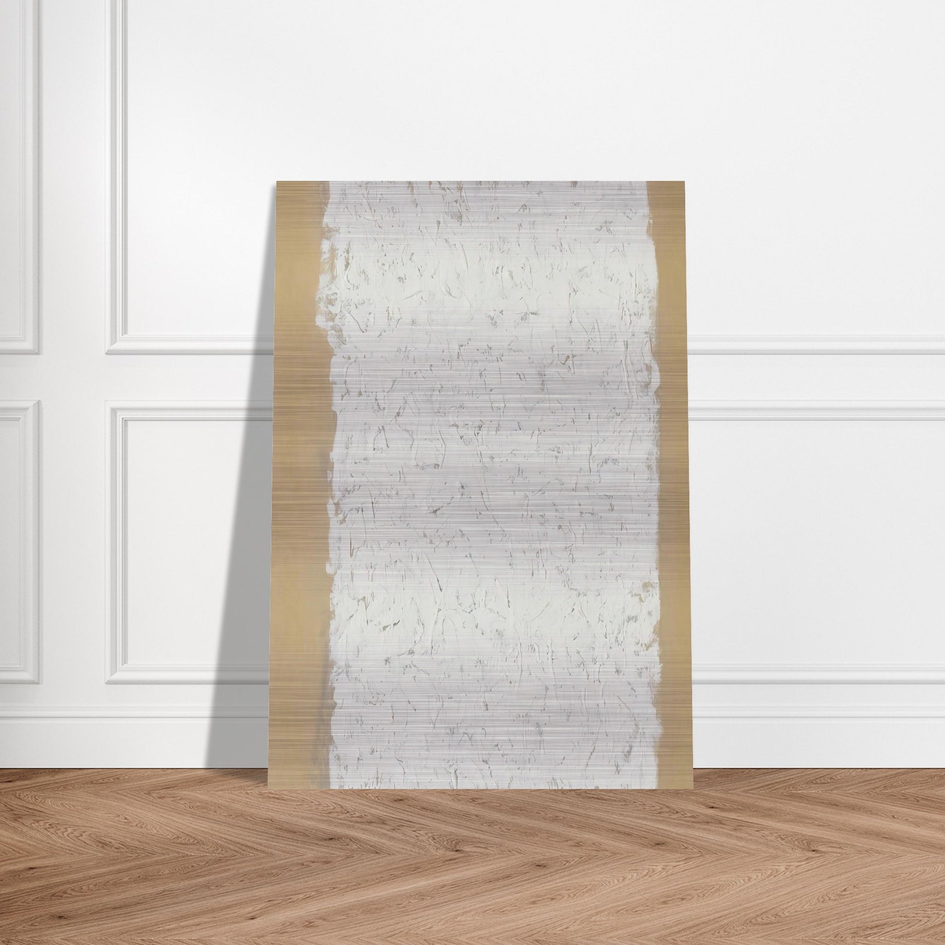 Enter - Minimalism - Robert Ryman Brushed Aluminum Print - 70x100 cm / 28x40 inches | Robert Ryman Aluminum Print | Robert Ryman Prints