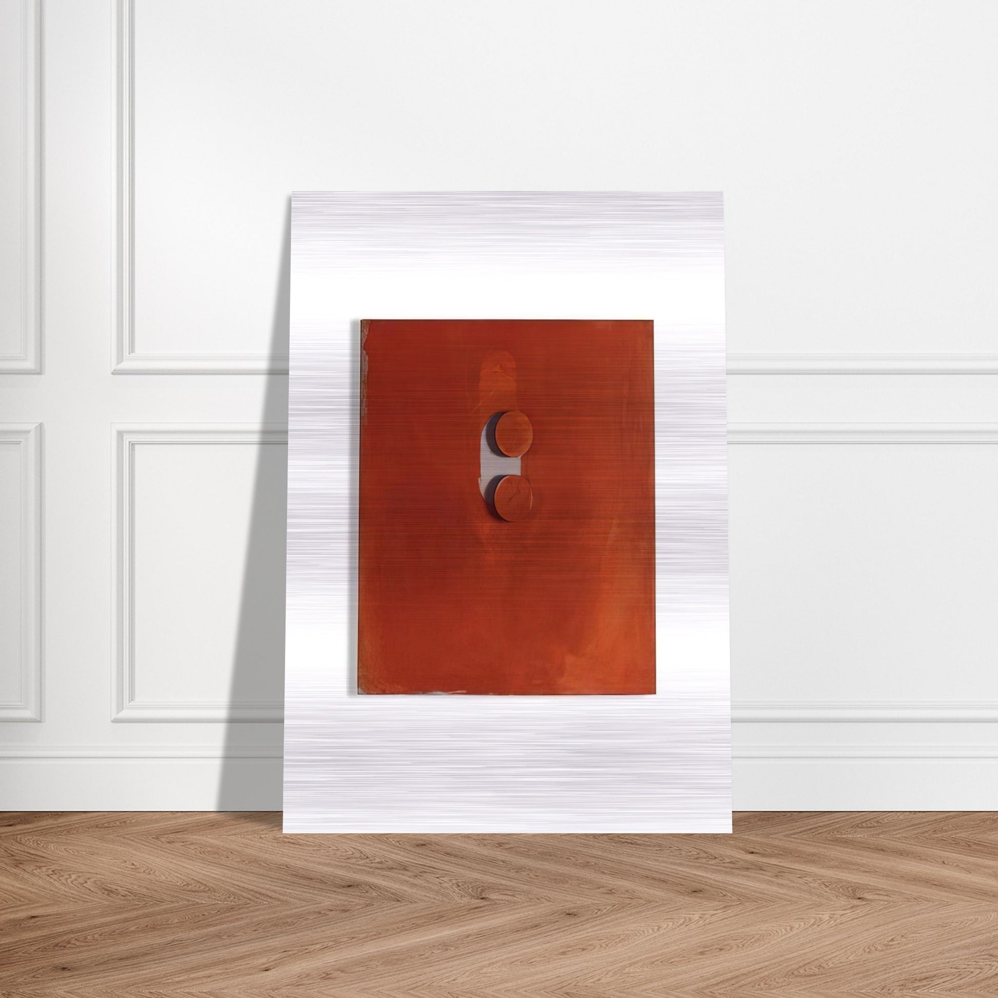 TABLETTENBILD 1966 - BLINKY PALERMO Brushed Aluminum Print - 70x100 cm / 28x40 inches | BLINKY PALERMO Aluminum Print | BLINKY PALERMO Prints