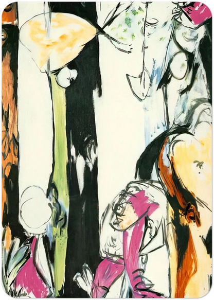 EASTER AND THE TOTEM By Jackson Pollock Pack of 10 Post Cards | Jackson Pollock Post Cards | A6 (10.5 x 14.8 cm) - 4.1 x 5.8 inches