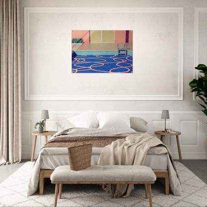 David Hockney - David Hockney Acrylic Print - 70x100 cm / 28x40″ inches | David Hockney Art | Artwork by David Hockney