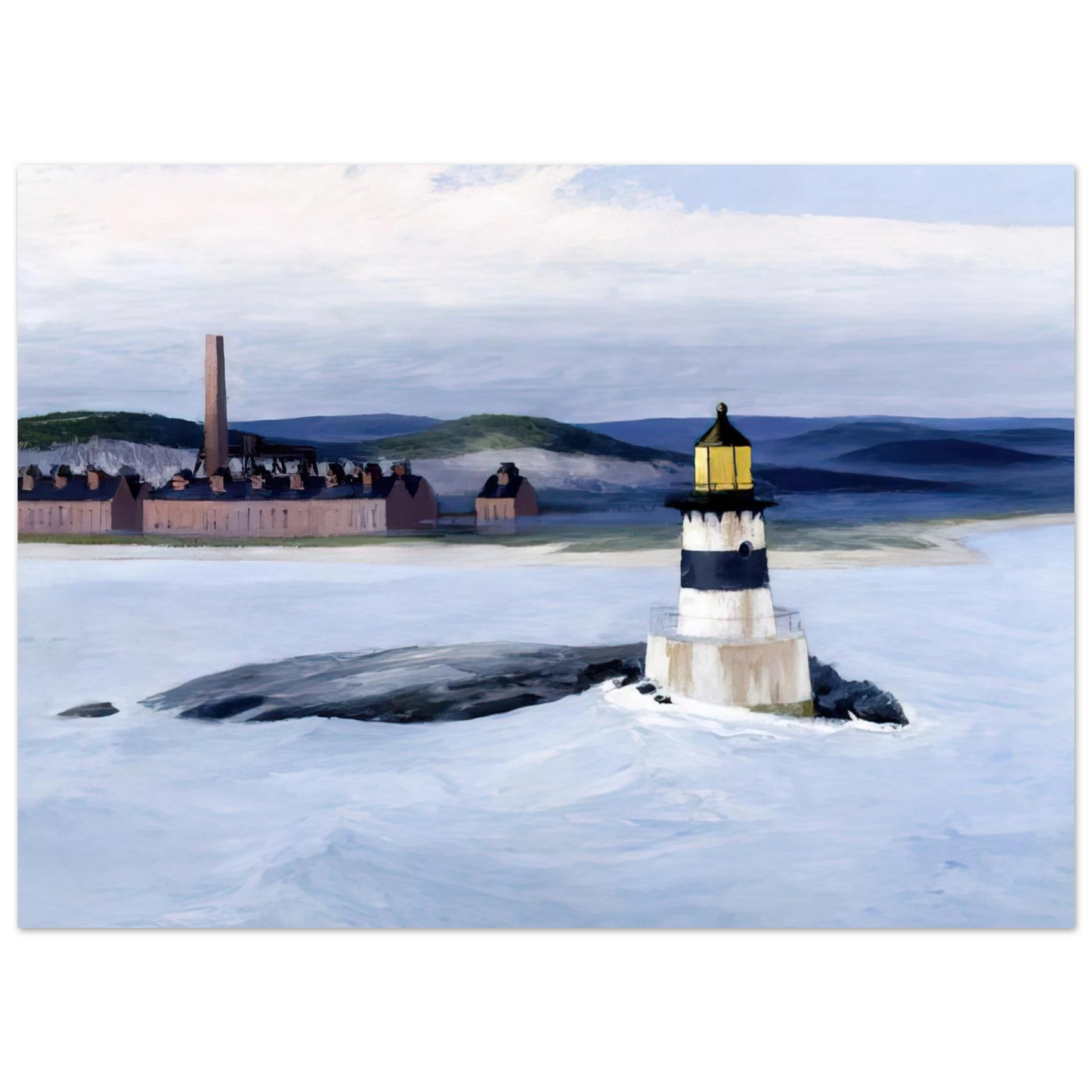 Edward Hopper - Five A.M. Fine Art Poster