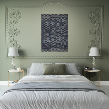 THICKLY SETTLED 1957 - Anni Albers Brushed Aluminum Print - 70x100 cm / 28x40 inches | Anni Albers Aluminum Print | Anni Albers Prints