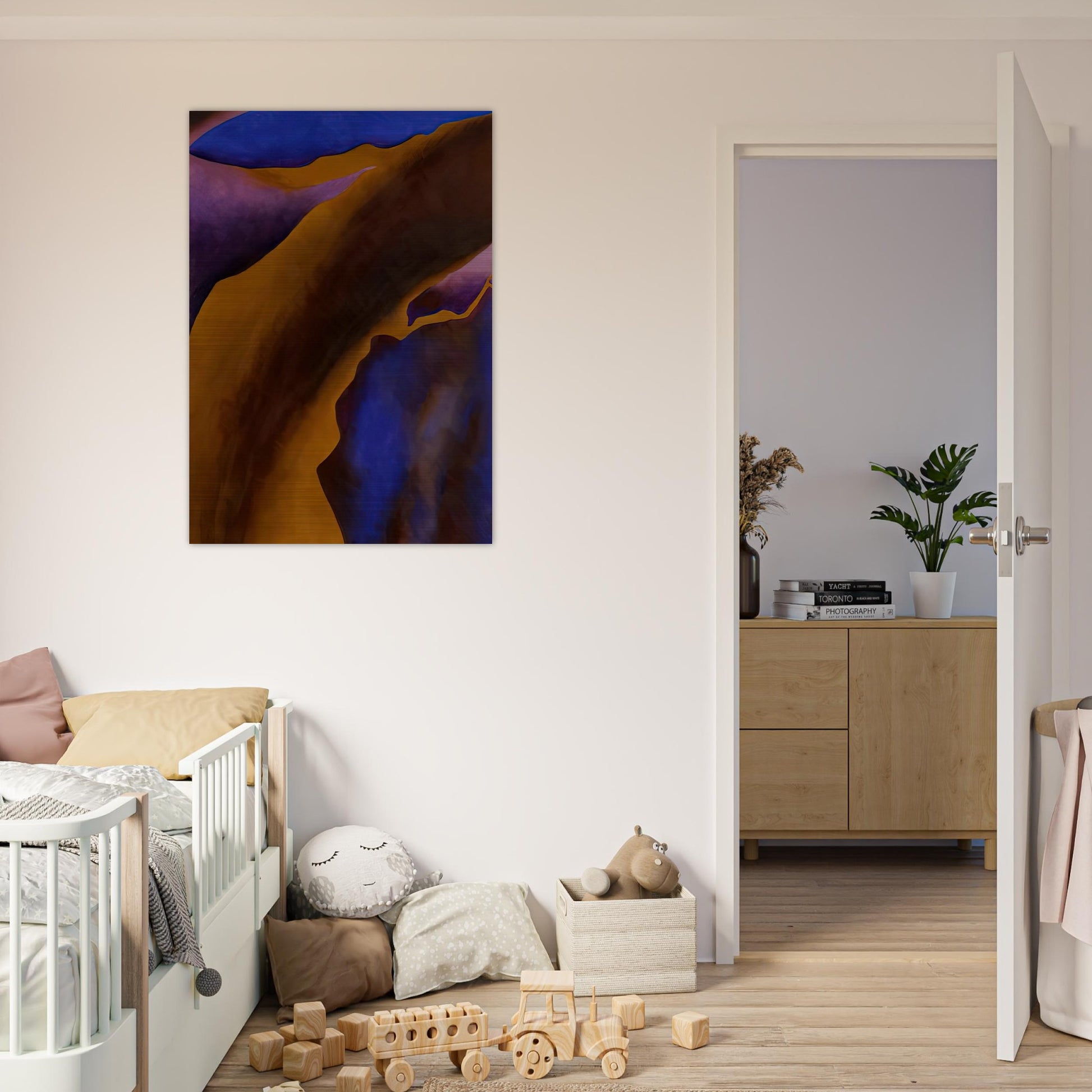 Only One - Georgia O'Keeffe Brushed Aluminum Print - 70x100 cm / 28x40 inches | Georgia O'Keeffe Aluminum Print | Georgia O'Keeffe Prints