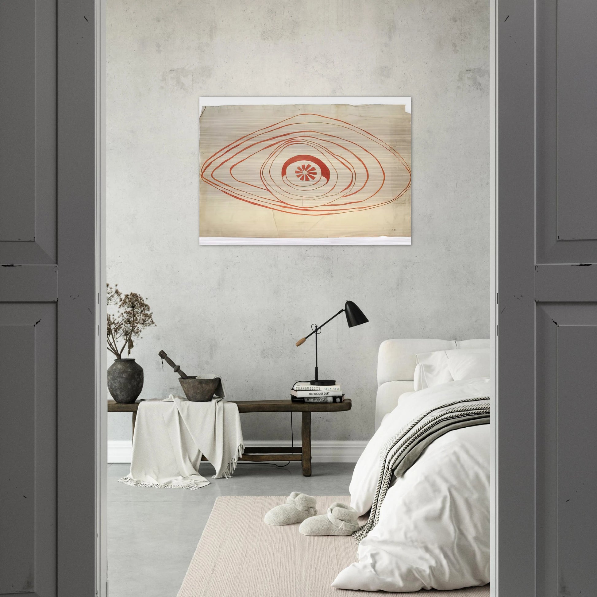 UNTITLED 1 - Louise Bourgeois Brushed Aluminum Print - 70x100 cm / 28x40 inches | Louise Bourgeois Aluminum Print | Louise Bourgeois Prints
