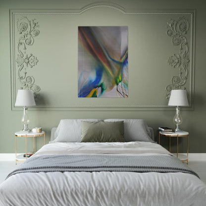 Phenomena Merlins Mantle - Paul Jenkins Brushed Aluminum Print - 70x100 cm / 28x40 inches | Paul Jenkins Aluminum Print | Paul Jenkins Prints