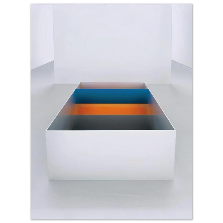 Donald Judd - Untitled 89-10 Menziken - 1989  75x100 cm / 30x40inches Fine Art Poster