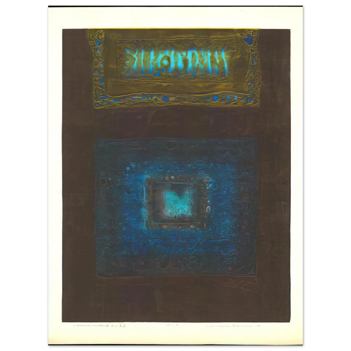 Hiroyuki Tajima - Volcanic Rocks B - 1970  75x100 cm / 30x40inches Fine Art Poster