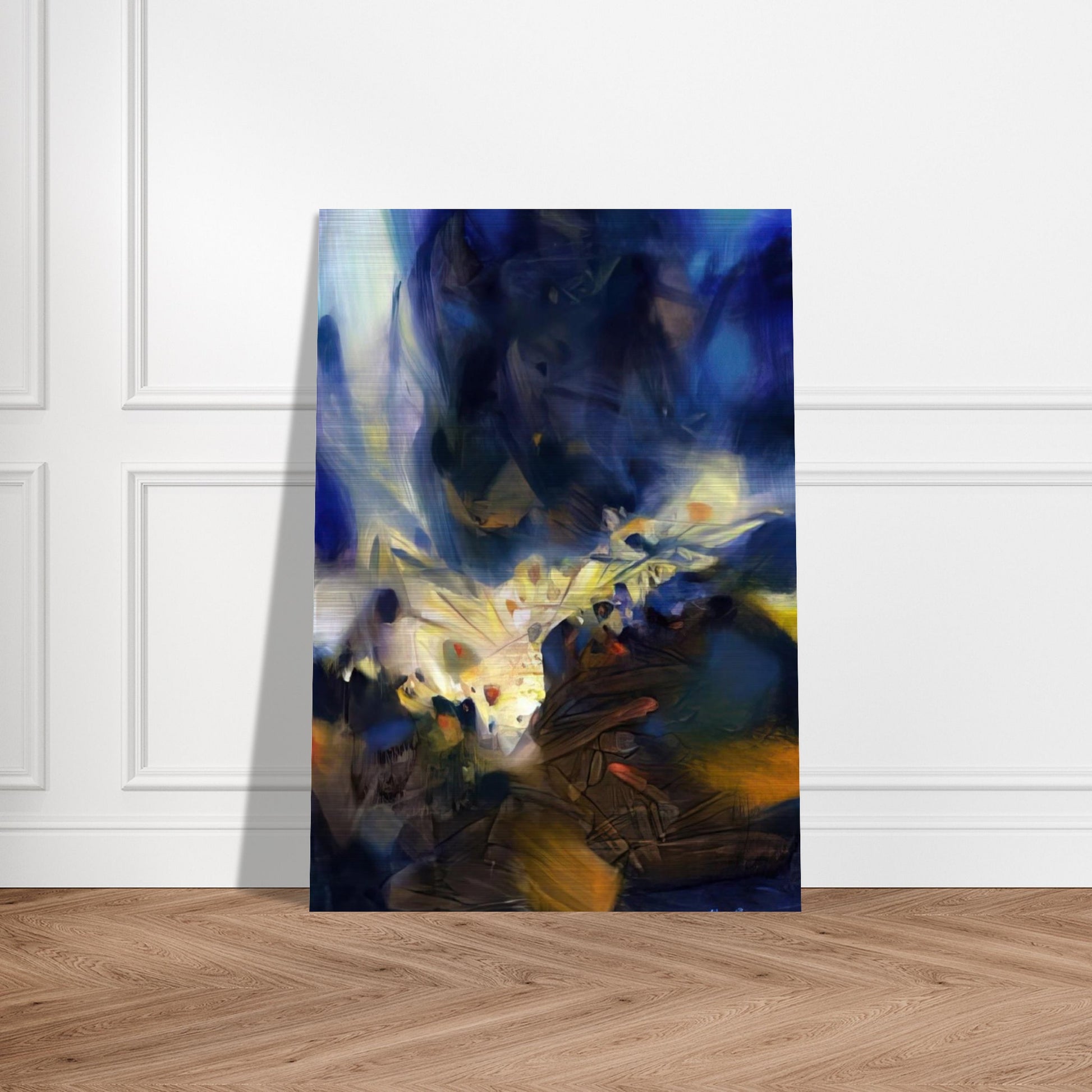 LE SOUFFLE QUI LIBERE LA MATIERE 2006 - Chu teh Chun Brushed Aluminum Print - 70x100 cm / 28x40 inches | Chu teh Chun Aluminum Print | Chu teh Chun Prints