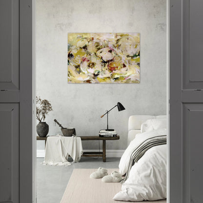 STILL LIFE WITH GRAPEFRUITS 1954 - Audrey Flack Brushed Aluminum Print - 70x100 cm / 28x40 inches | Audrey Flack Aluminum Print | Audrey Flack Prints