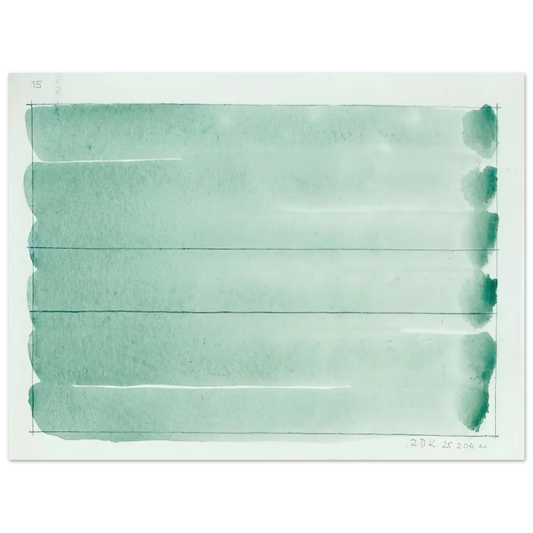 Raoul De Keyser - Untitled - 2004  75x100 cm / 30x40inches Fine Art Poster