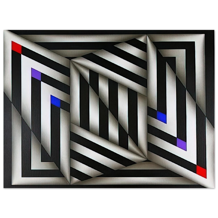 Omar Rayo - Saratoy III - 1980  75x100 cm / 30x40inches Fine Art Poster