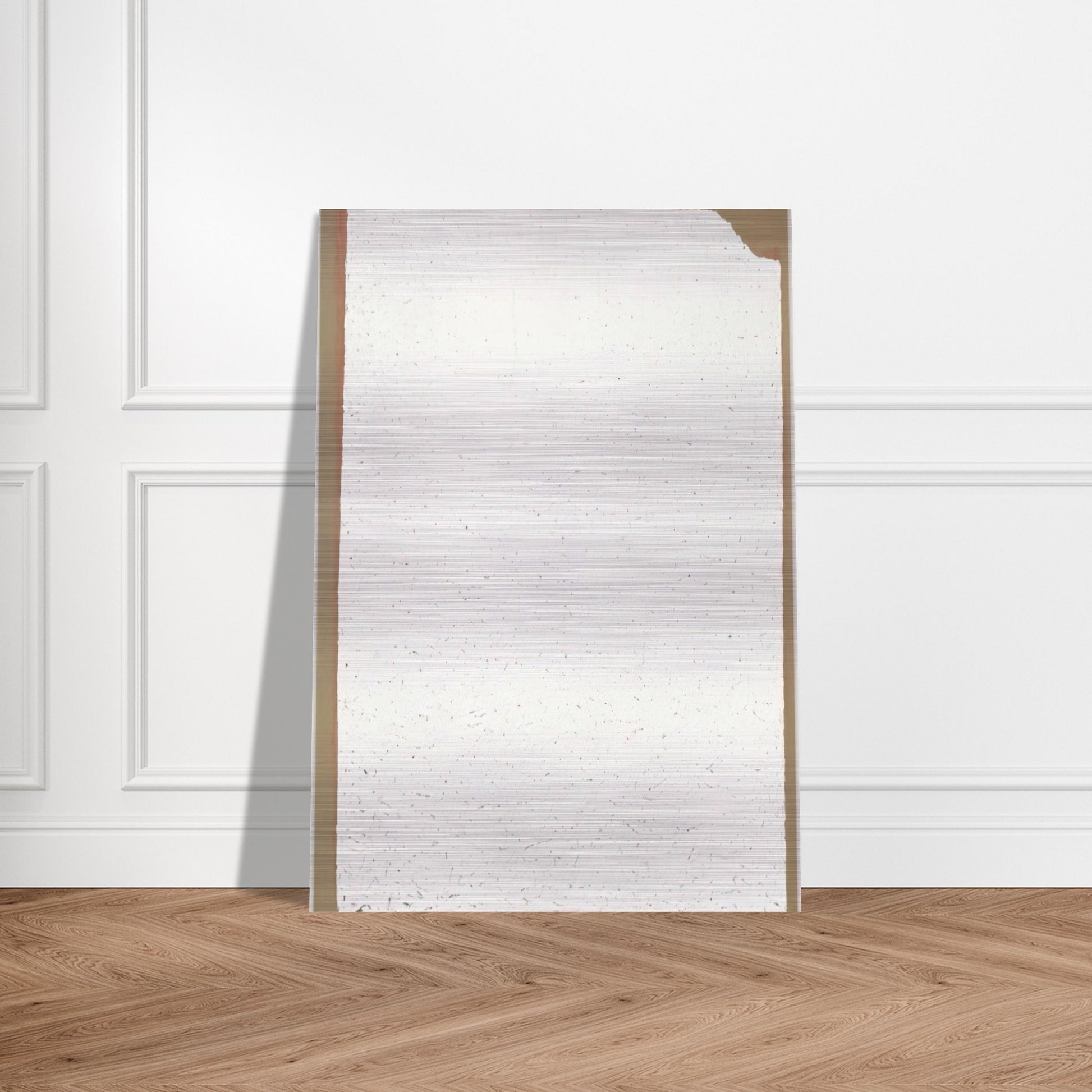 Convention - 2002 - Robert Ryman Brushed Aluminum Print - 70x100 cm / 28x40 inches | Robert Ryman Aluminum Print | Robert Ryman Prints