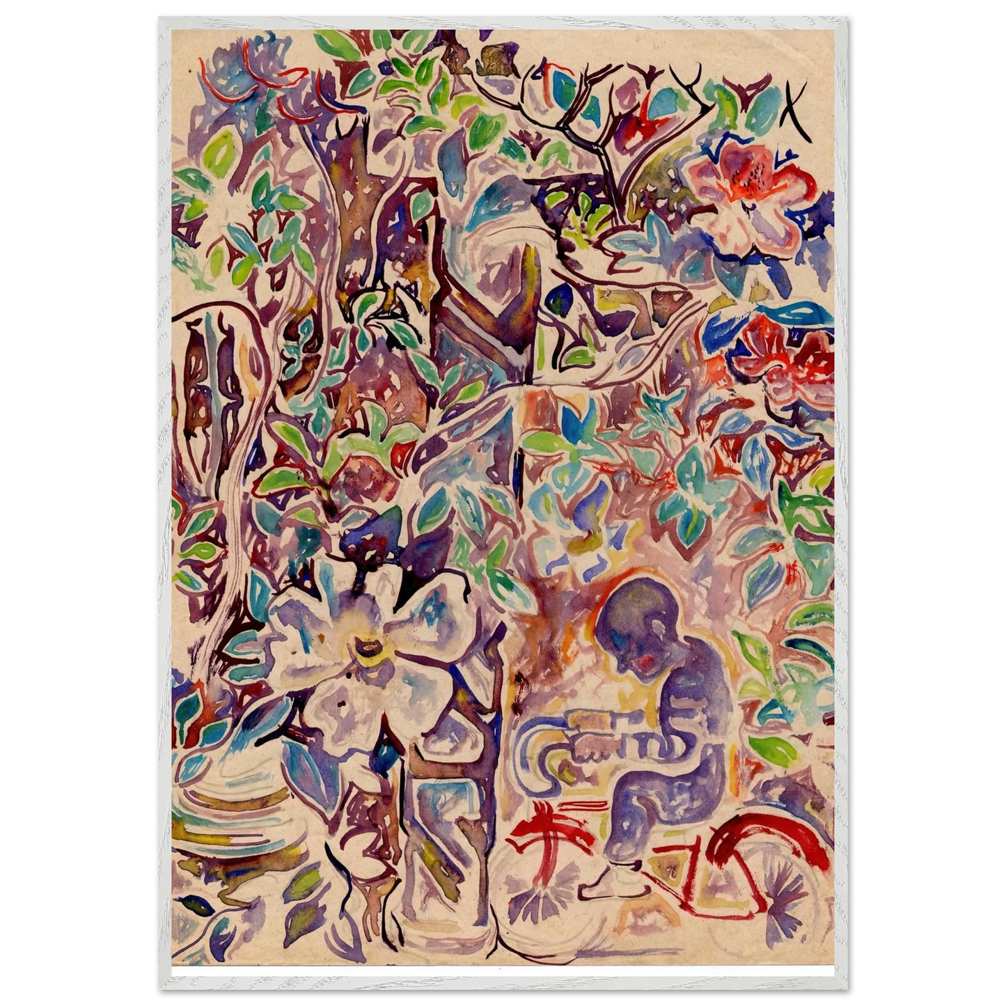 Walter Inglis Anderson - Walter Anderson Wall art - 50x70 cm / 20x28 inches - Fine Art Poster-canvas - -