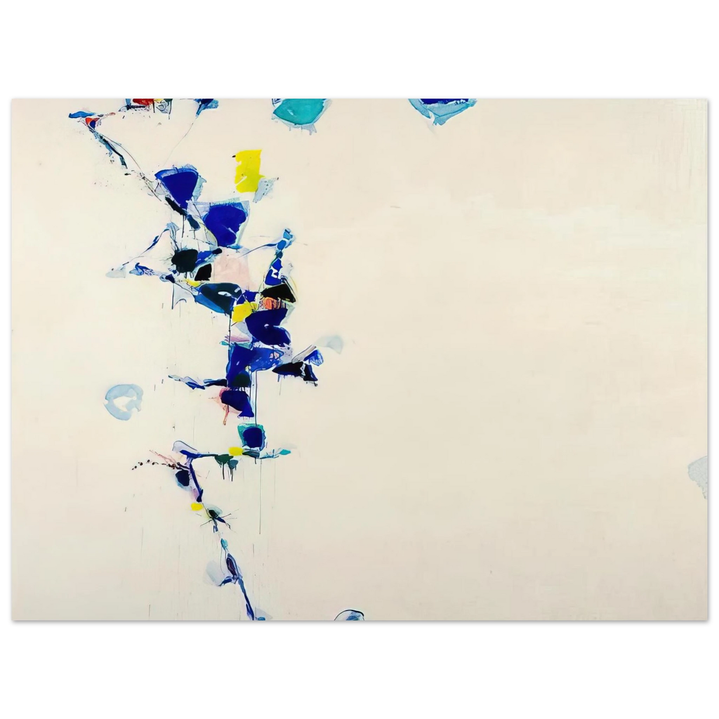 Sam Francis - Toward Disappearance III  75x100 cm / 30x40inches Fine Art Poster