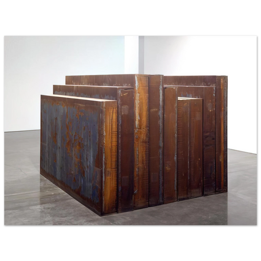 Richard Serra - ELEVATIONAL MASS 2006  75x100 cm / 30x40inches Fine Art Poster