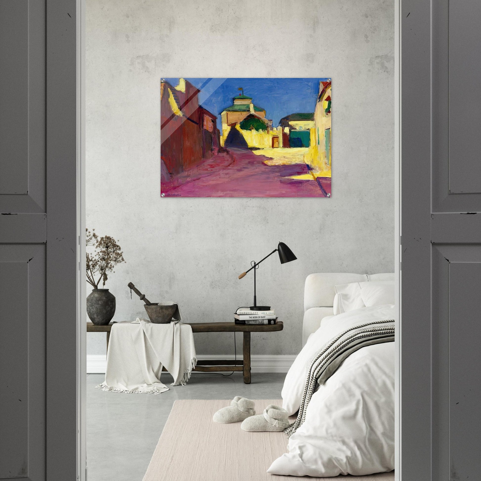 UNE RUE A ARCUEIL 1904 - Henri Matisse Acrylic Print - 70x100 cm / 28x40″ inches | Henri Matisse Wall Art | Henri Matisse Prints
