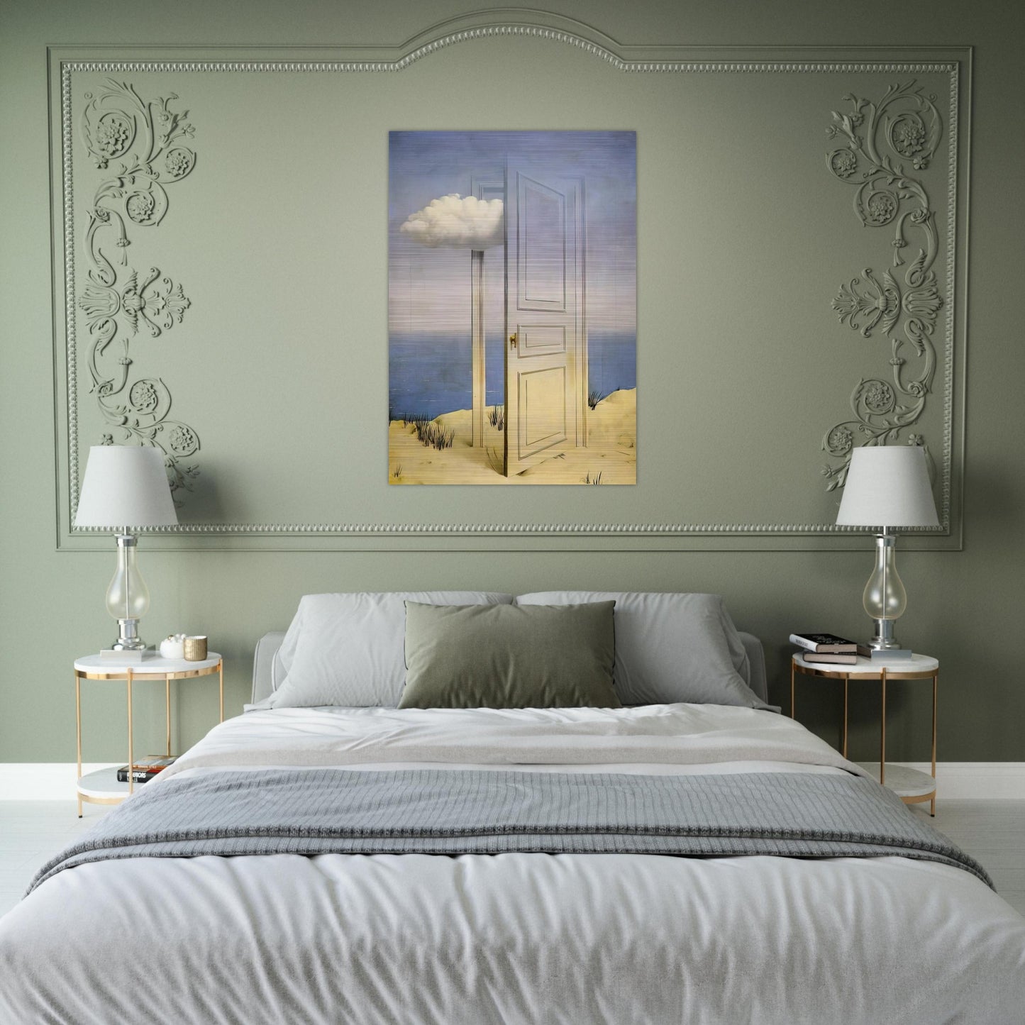 THE VICTORY 1939 - Rene Magritte Brushed Aluminum Print - 70x100 cm / 28x40 inches | Rene Magritte Aluminum Print | Rene Magritte Prints