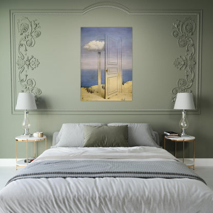 THE VICTORY 1939 - Rene Magritte Brushed Aluminum Print - 70x100 cm / 28x40 inches | Rene Magritte Aluminum Print | Rene Magritte Prints