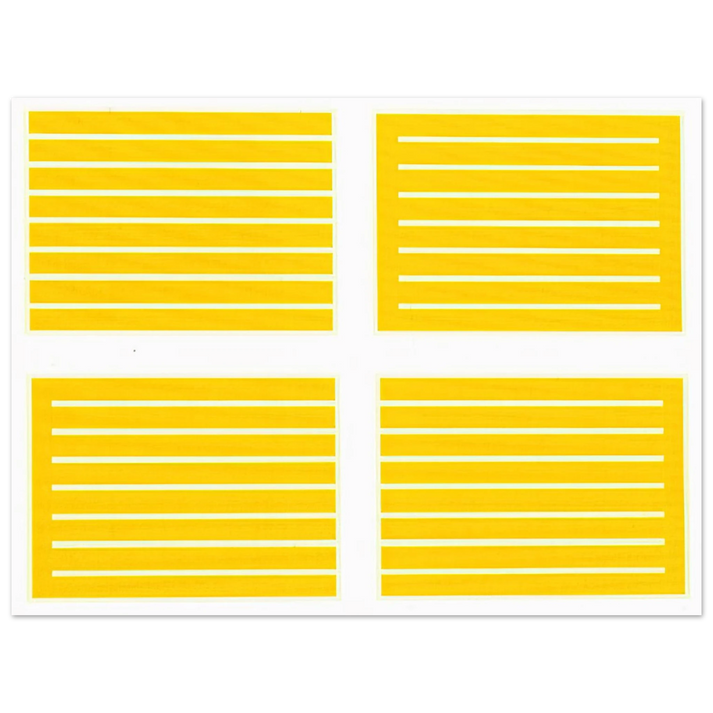 Donald Judd - Untitled #235-238 - 1994  75x100 cm / 30x40inches Fine Art Poster