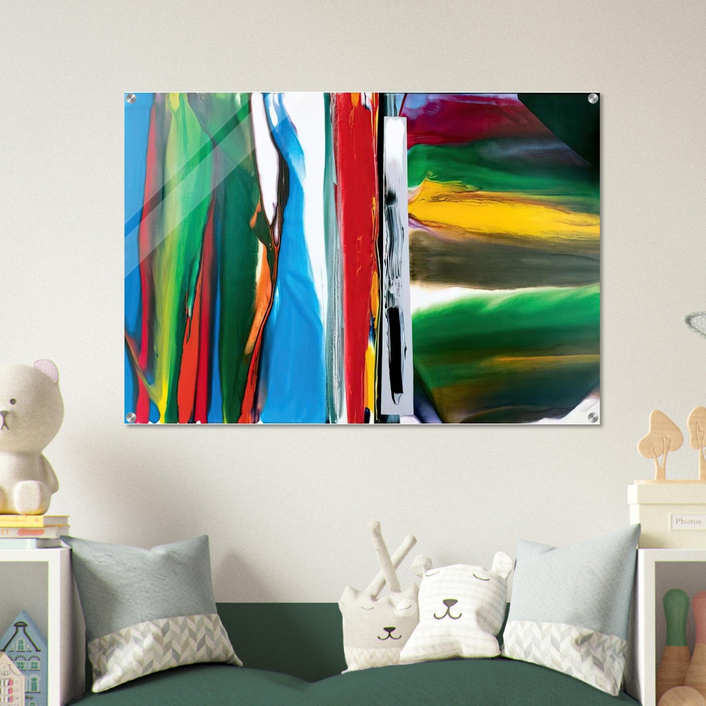 Phenomena Astral Tundra - 1986 - Paul Jenkins Acrylic Print - 70x100 cm / 28x40″ inches