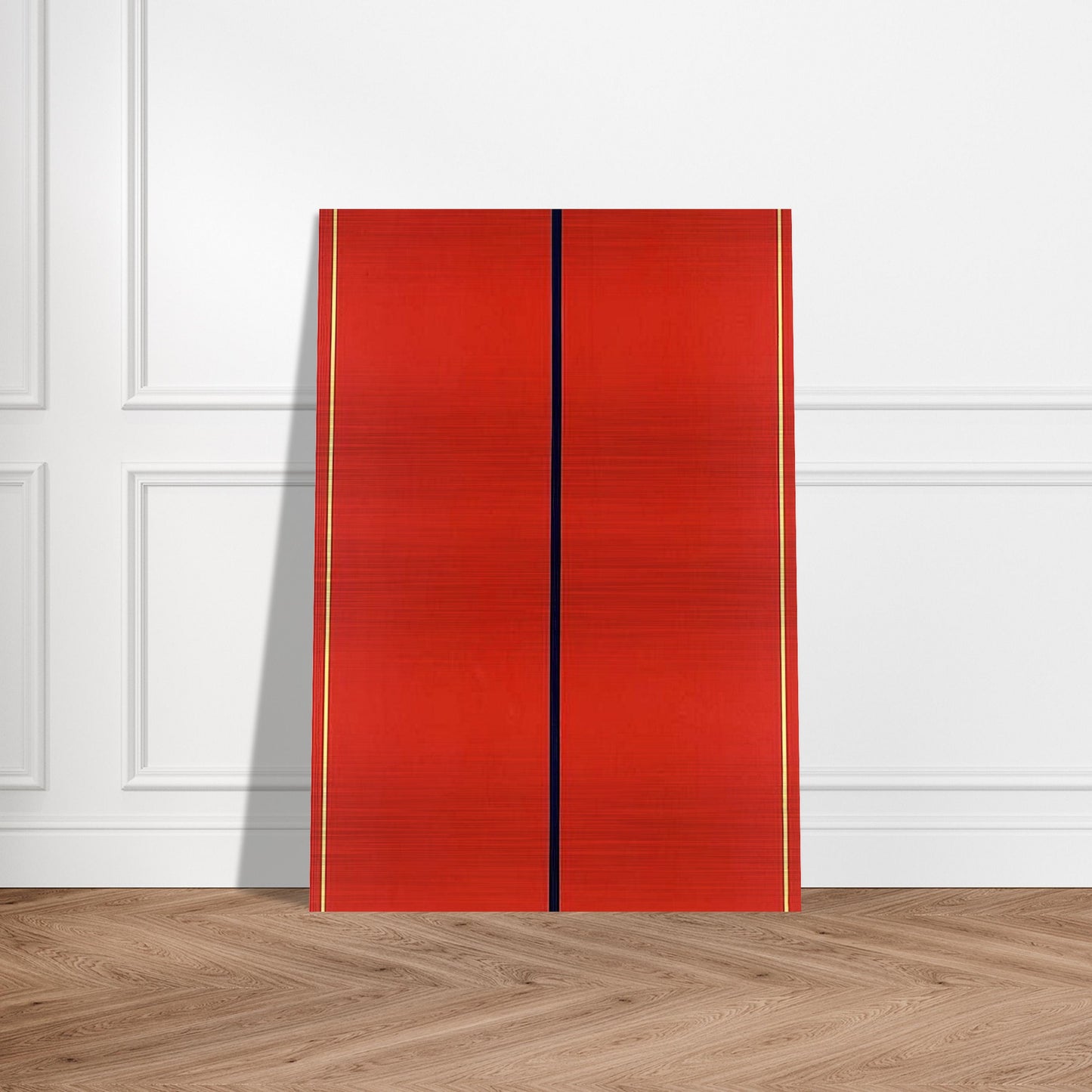 Who's Afraid of Red, Yellow and Blue II - Barnett Newman Brushed Aluminum Print - 70x100 cm / 28x40 inches | Barnett Newman Aluminum Print | Barnett Newman Prints