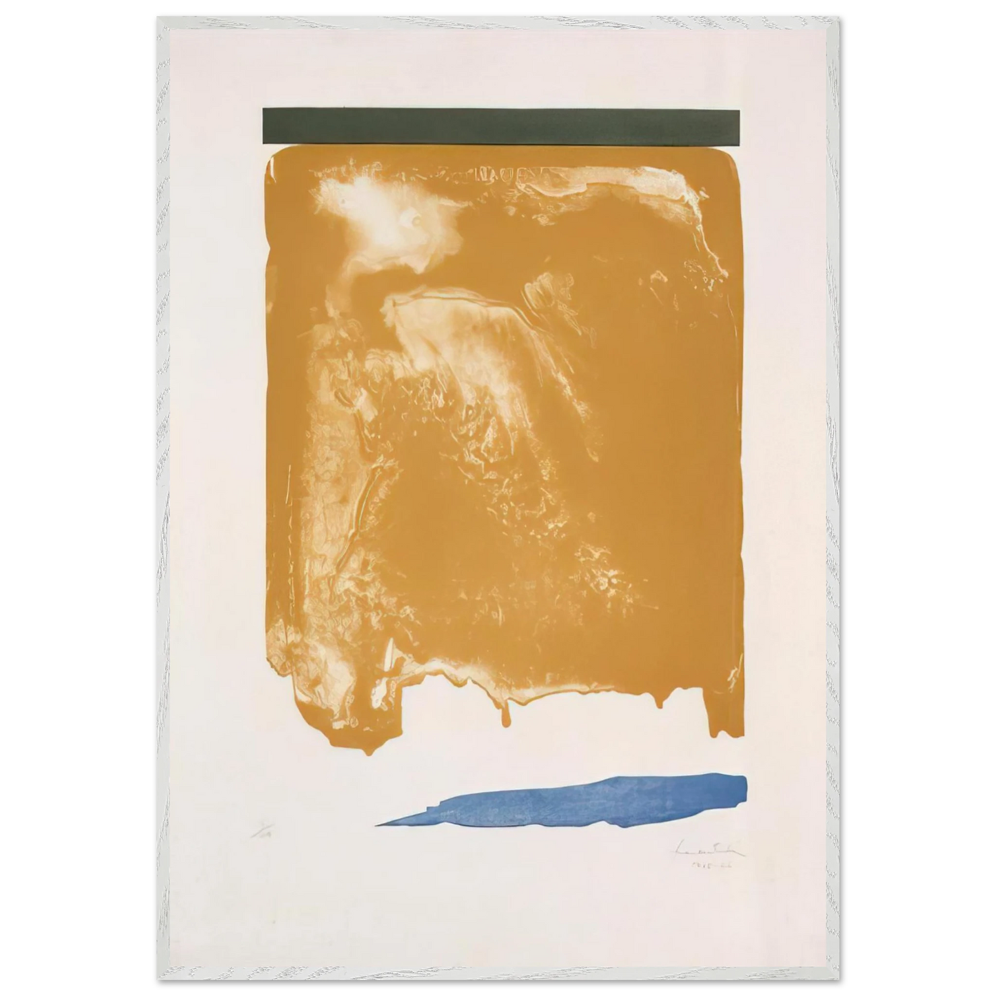 Helen Frankenthaler - Persian Garden - 1966 Wall art - 30x40 cm / 12x16 inches - Fine Art Poster-canvas - -