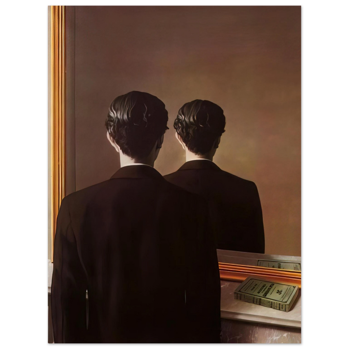 Rene Magritte - NOT TO BE REPRODUCED 1937  75x100 cm / 30x40inches Fine Art Poster