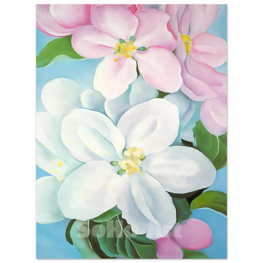 Georgia O'Keeffe - Apple Blossoms Fine Art Poster