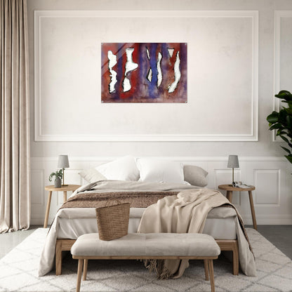 Untitled - Art Informel - Wols Acrylic Print - 70x100 cm / 28x40″ inches