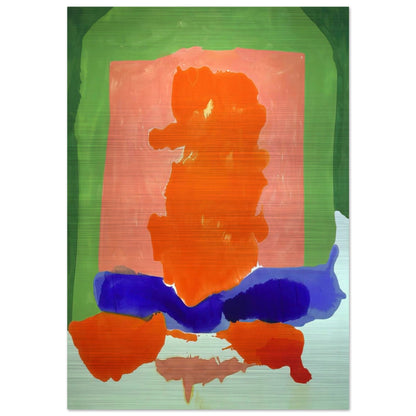 Small s Paradise - 1964 - Helen Frankenthaler Brushed Aluminum Print - 70x100 cm / 28x40 inches | Helen Frankenthaler Aluminum Print | Helen Frankenthaler Prints