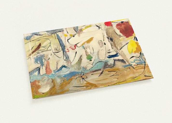 Cloudscape, 1951- By Helen Frankenthaler Pack of 10 Post Cards | Helen Frankenthaler Post Cards | A6 (10.5 x 14.8 cm) - 4.1 x 5.8 inches