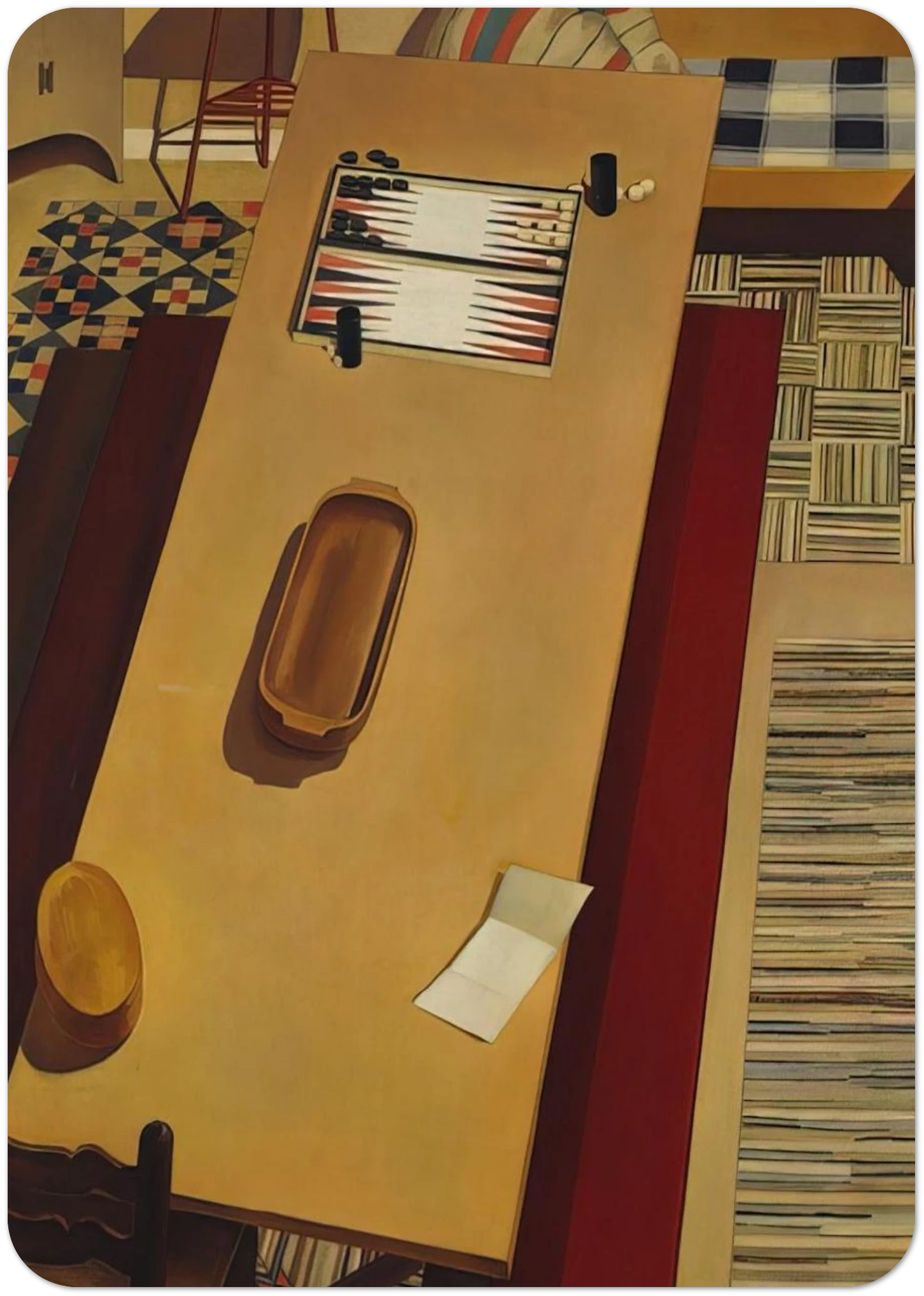 Americana - 1931 By Charles Sheeler Pack of 10 Post Cards | Charles Sheeler Post Cards | A6 (10.5 x 14.8 cm) - 4.1 x 5.8 inches