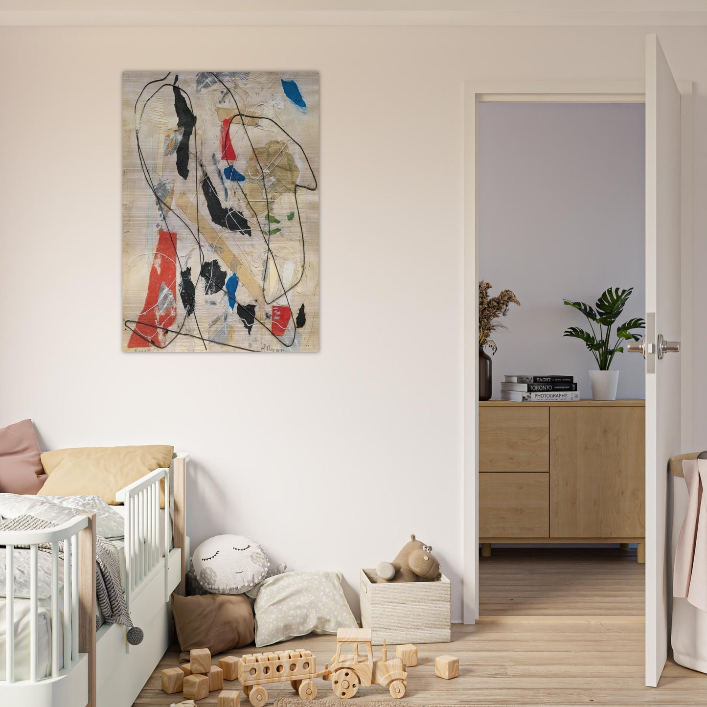Number 236 - Abstract Expressionism - Anne Ryan Brushed Aluminum Print - 70x100 cm / 28x40 inches | Anne Ryan Aluminum Print | Anne Ryan Prints