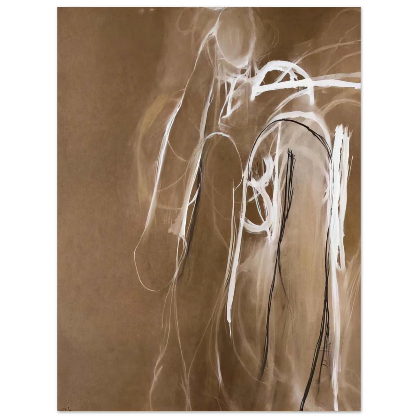 Brett Whiteley - Bathers - 1963  75x100 cm / 30x40inches Fine Art Poster
