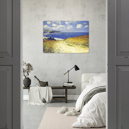 Alley near Pourville - claude monet Acrylic Print - 70x100 cm / 28x40″ inches