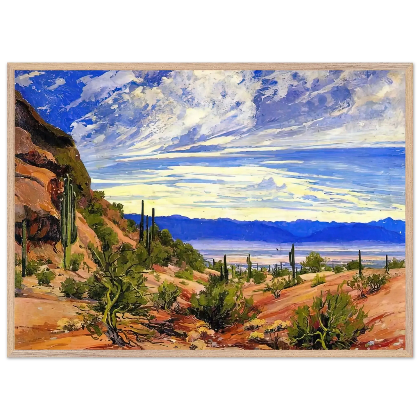 Maynard Dixon - WASHOE WICKIUP 1919 Wall art - 70x100 cm / 28x40 Inches - Fine Art Poster - -