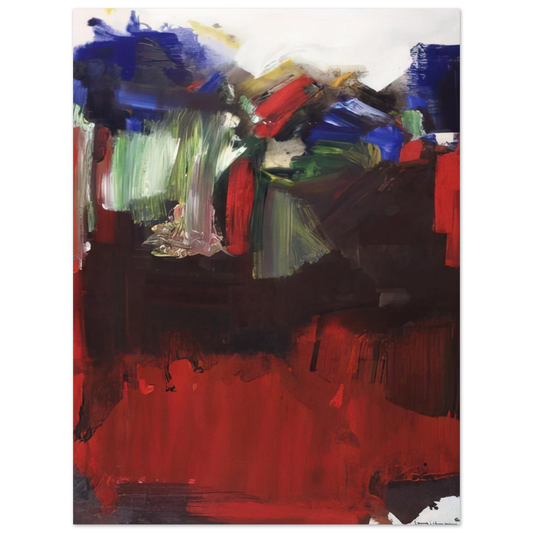 Hans Hofmann - Nulli Secundus  75x100 cm / 30x40inches Fine Art Poster