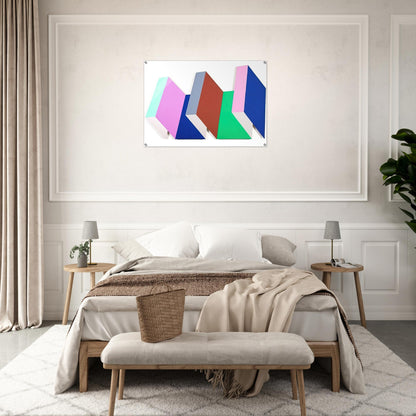 Fold One - 1968 - Thomas Downing Acrylic Print - 70x100 cm / 28x40″ inches