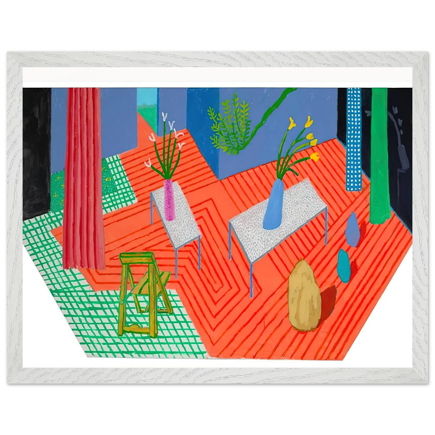 David Hockney - David Hockney Wall art - 45x60 cm / 18x24 inches - Fine Art Poster-canvas - -