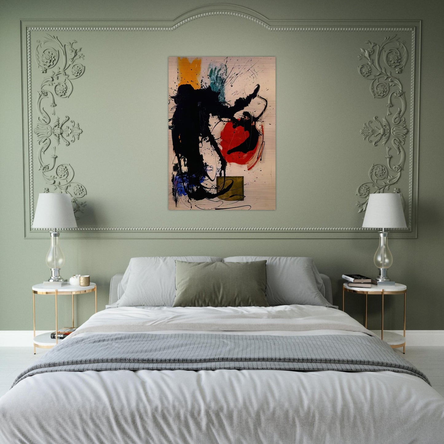 Rope-Swinger - Hans Hofmann Brushed Aluminum Print - 70x100 cm / 28x40 inches | Hans Hofmann Aluminum Print | Hans Hofmann Prints
