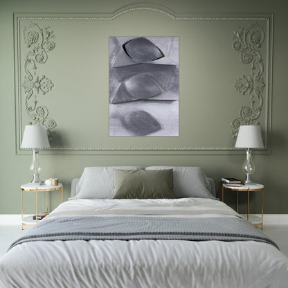 Composition-Relief - Concretism - Gyula Kosice Brushed Aluminum Print - 70x100 cm / 28x40 inches | Gyula Kosice Aluminum Print | Gyula Kosice Prints