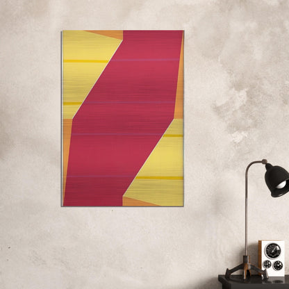 Untitled Rotation Series - 1964 - Larry Zox Brushed Aluminum Print - 70x100 cm / 28x40 inches | Larry Zox Aluminum Print | Larry Zox Prints